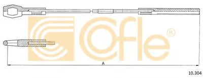 Тросик сцепления COFLE купить