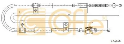 Трос, стояночная тормозная система COFLE купить