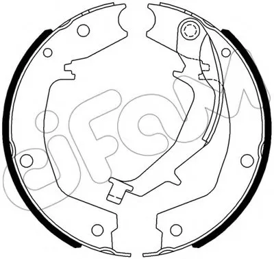 Комплект тормозных колодок, стояночная тормозная система CIFAM купить