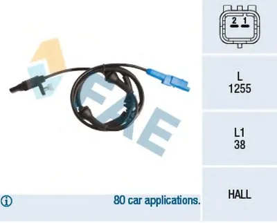 Датчик, частота вращения колеса FAE купить