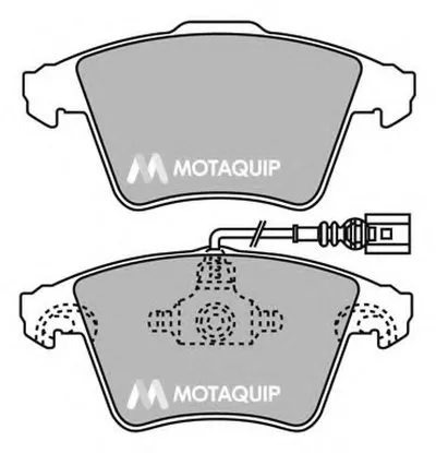 Комплект тормозных колодок, дисковый тормоз MOTAQUIP купить