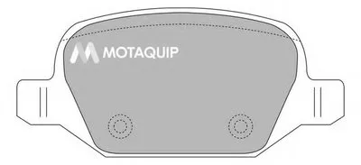 Комплект тормозных колодок, дисковый тормоз MOTAQUIP купить