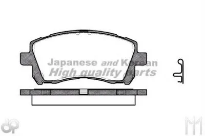 Комплект тормозных колодок, дисковый тормоз ASHUKI купить