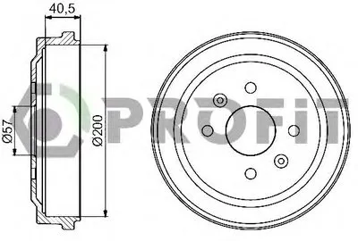Тормозной барабан PROFIT купить