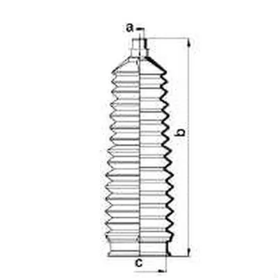 Пыльник, рулевое управление SPIDAN купить