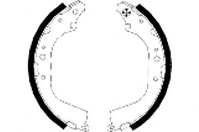 Комплект тормозных колодок HELLA купить