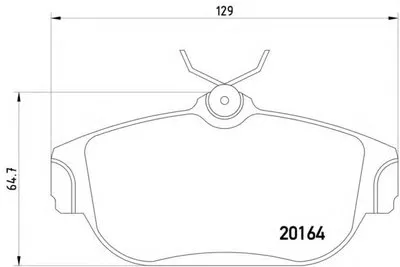 Комплект тормозных колодок, дисковый тормоз HELLA купить