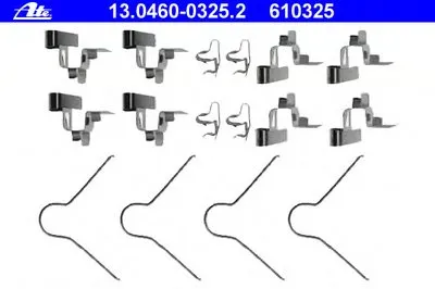 Комплектующие, колодки дискового тормоза ATE купить