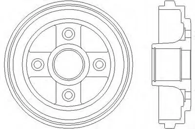 Тормозной барабан TEXTAR купить