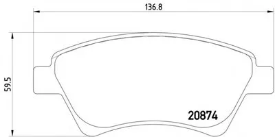Комплект тормозных колодок, дисковый тормоз HELLA PAGID купить