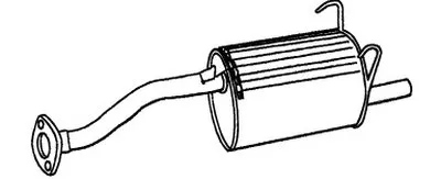 Глушитель выхлопных газов конечный WALKER купить