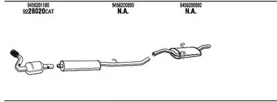 Система выпуска ОГ WALKER купить