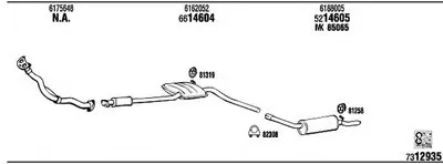 Система выпуска ОГ WALKER купить