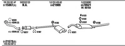 Система выпуска ОГ WALKER купить