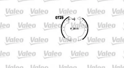 Комплект тормозных колодок VALEO купить