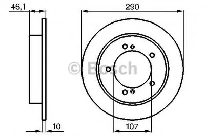 Тормозной диск BOSCH купить