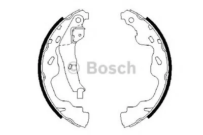 Комплект тормозных колодок BOSCH купить