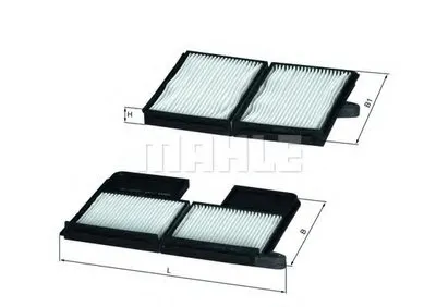 Фильтр, воздух во внутренном пространстве MAHLE ORIGINAL купить