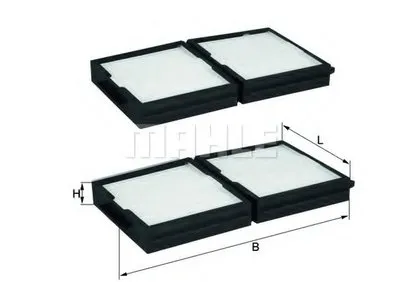 Фильтр, воздух во внутренном пространстве MAHLE ORIGINAL купить