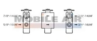 Расширительный клапан, кондиционер VAN WEZEL купить