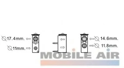 Расширительный клапан, кондиционер VAN WEZEL купить