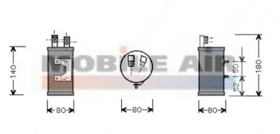 Осушитель, кондиционер VAN WEZEL купить