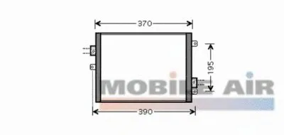 Конденсатор, кондиционер VAN WEZEL купить