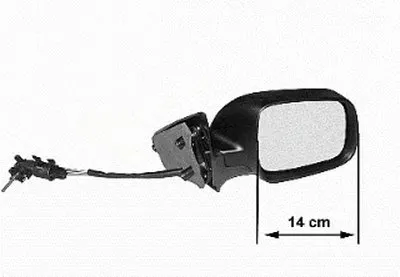 Наружное зеркало VAN WEZEL купить