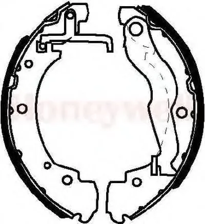 Комплект тормозных колодок JURID купить