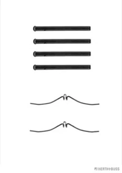 Комплектующие, колодки дискового тормоза HERTH+BUSS JAKOPARTS купить