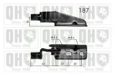 Газовая пружина, крышка багажник QUINTON HAZELL купить