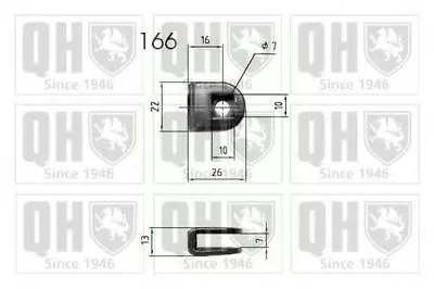 Газовая пружина, крышка багажник QUINTON HAZELL купить