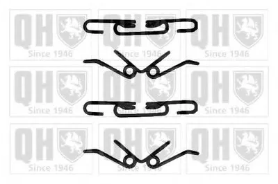 Комплектующие, колодки дискового тормоза QUINTON HAZELL купить