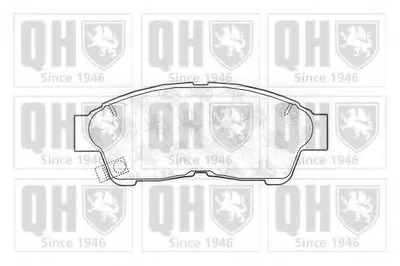 Комплект тормозных колодок, дисковый тормоз QUINTON HAZELL купить