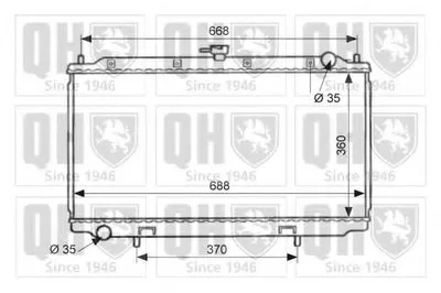 Радиатор, охлаждение двигателя QUINTON HAZELL купить