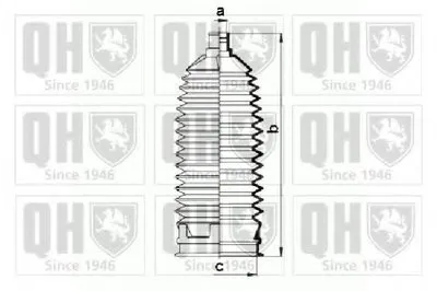 Комплект пылника, рулевое управление QUINTON HAZELL купить
