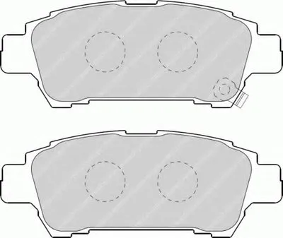 Комплект тормозных колодок, дисковый тормоз PREMIER FERODO купить
