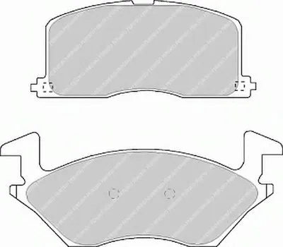 Комплект тормозных колодок, дисковый тормоз PREMIER FERODO купить