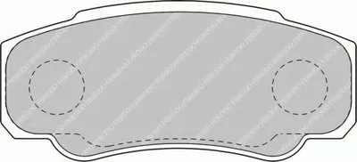 Комплект тормозных колодок, дисковый тормоз PREMIER FERODO купить
