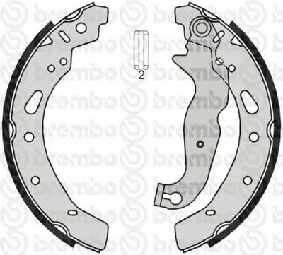 Комплект тормозных колодок BREMBO купить