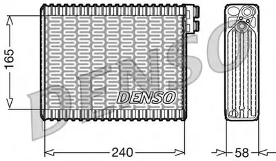 Испаритель, кондиционер DENSO купить