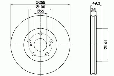 Тормозной диск MINTEX купить