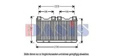 Теплообменник, отопление салона AKS DASIS купить
