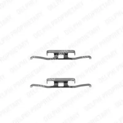 Комплектующие, колодки дискового тормоза DELPHI купить