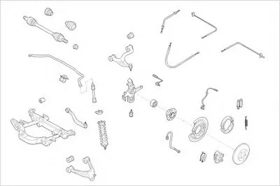 Подвеска колеса DELPHI купить