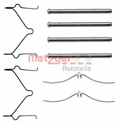 Комплектующие, колодки дискового тормоза METZGER купить