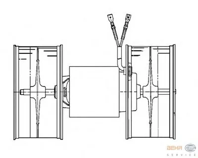 Вентиляция салона BEHR HELLA SERVICE купить