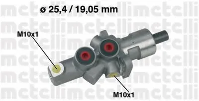 целиндер ручного тормоза METELLI купить