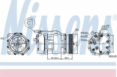 Компрессор, кондиционер NISSENS купить