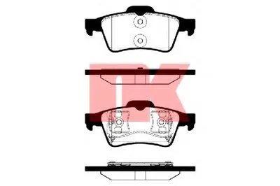 Комплект тормозных колодок, дисковый тормоз NK купить